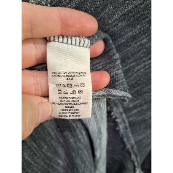 Free People Beach Cocoon Funnel Neck Pullover Gray Long Sleeve Top Women's S - Picture 7 of 9